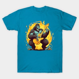 gorilla guitarist T-Shirt